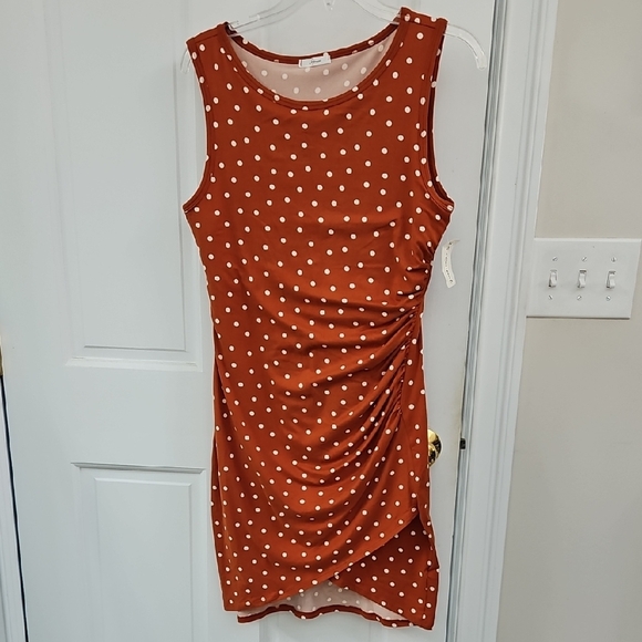NWT Soprano Polka Dot Dress - Picture 1 of 5
